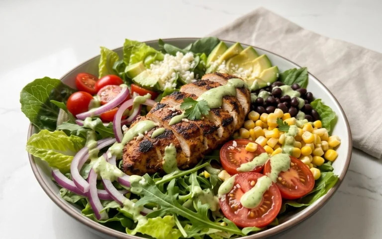 Peruvian Grilled Chicken Salad