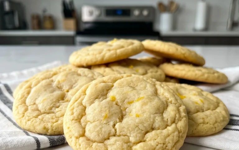 Soft & Chewy Lemon Cookies