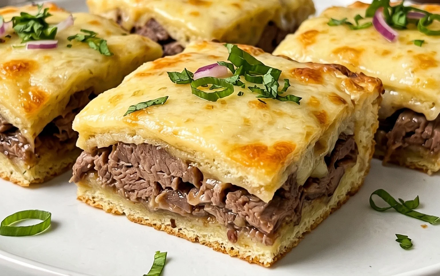 French Dip Squares