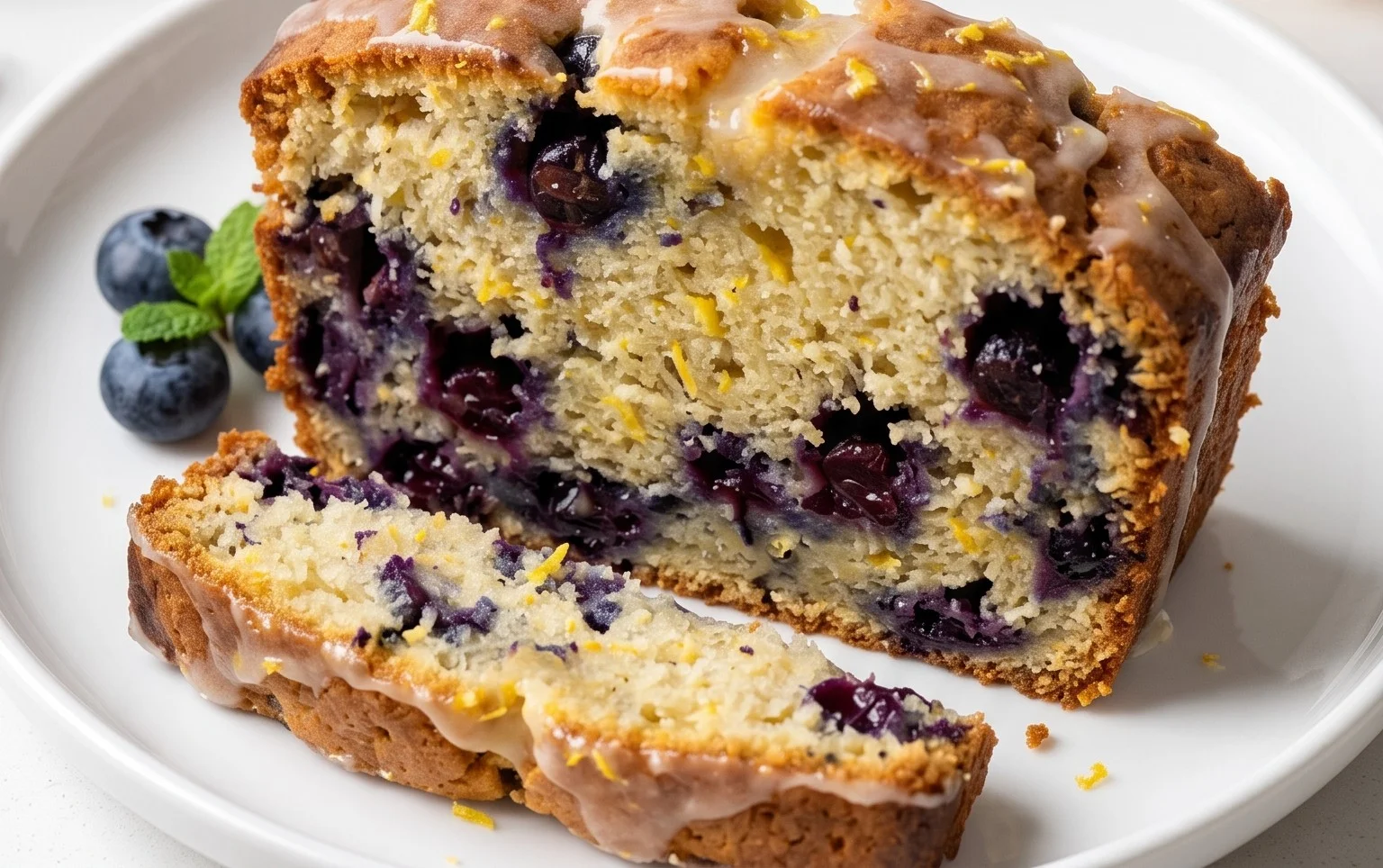 Blueberry and Lemon Loaf