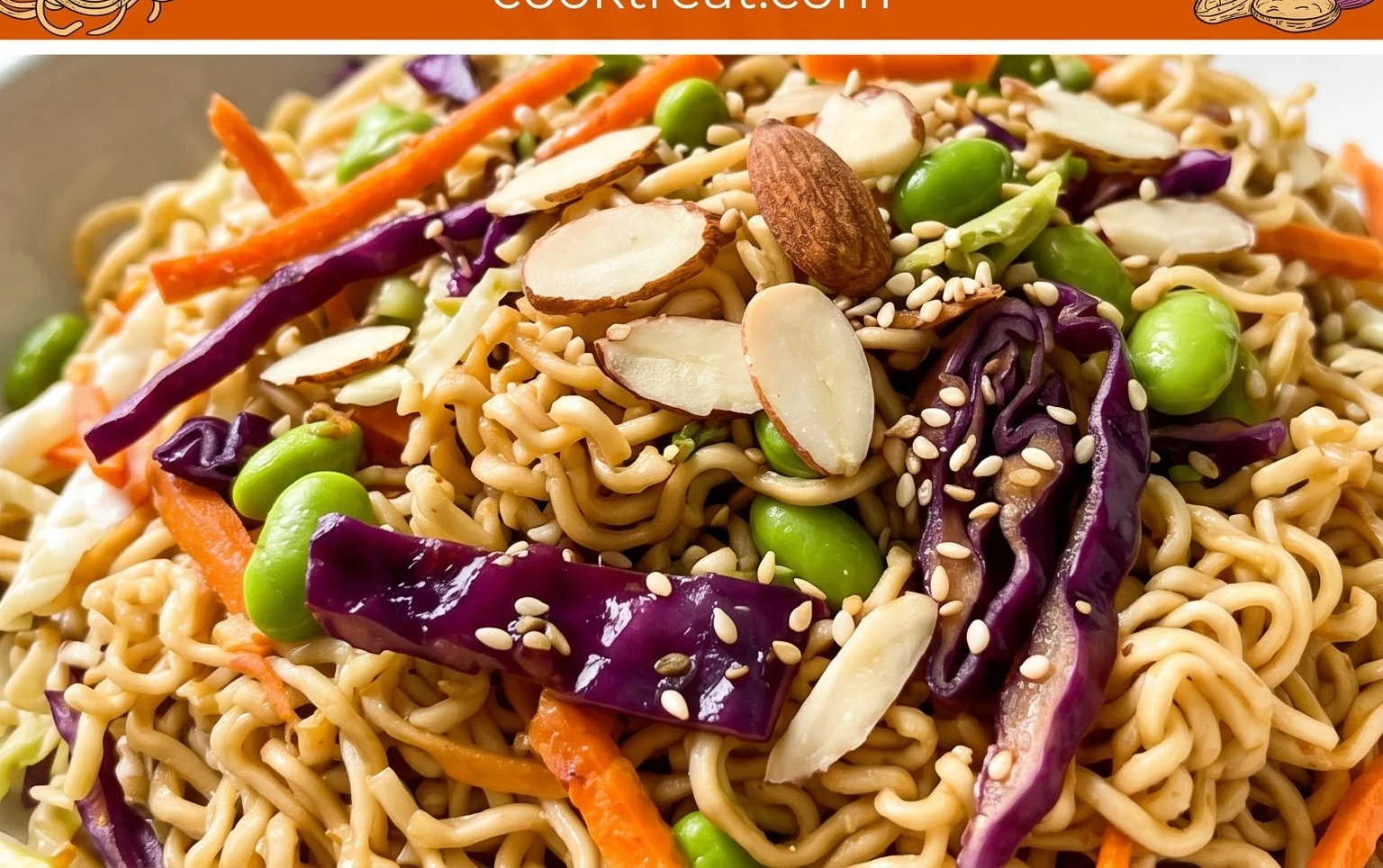 Crunchy Asian Ramen Noodle Salad Recipe