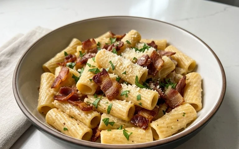 Beef Bacon Pasta