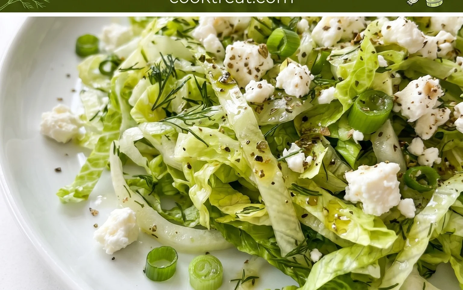 Maroulosalata (Greek Lettuce Salad)