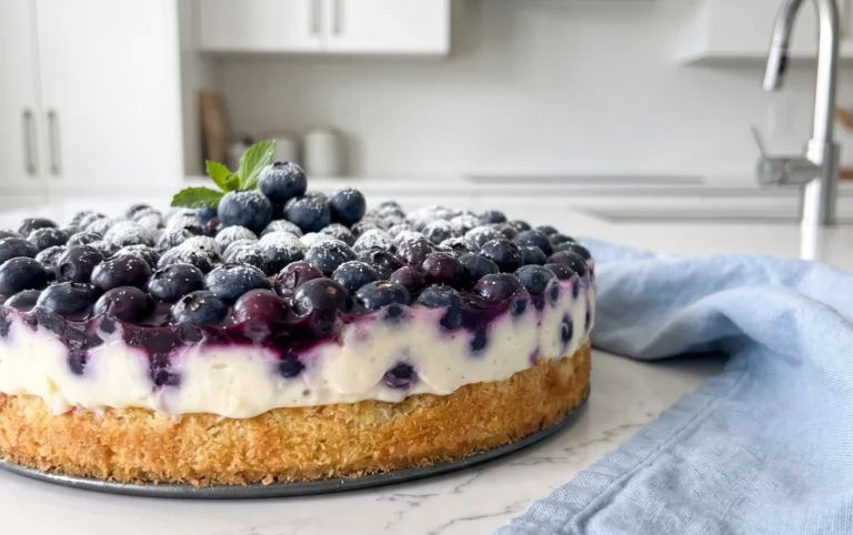 Nova Scotia Blueberry Cream Cake