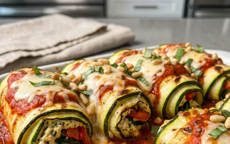 Vegan Zucchini Rollatini