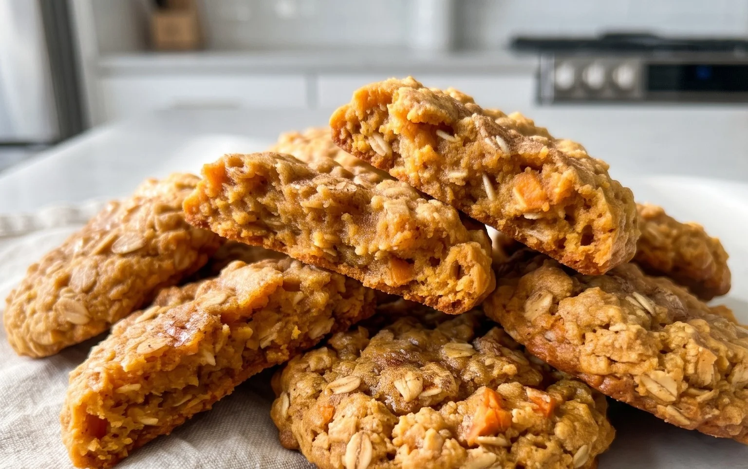 Sweet Potato Oatmeal Cookies