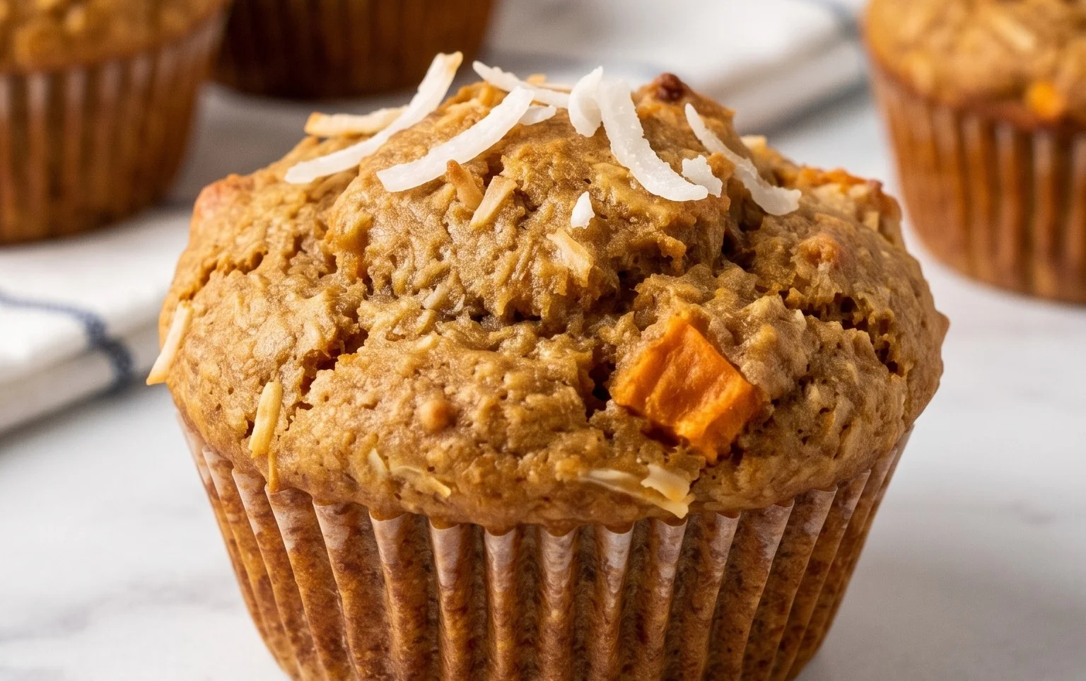 Anti-Inflammatory Coconut and Sweet Potato Muffin Recipe