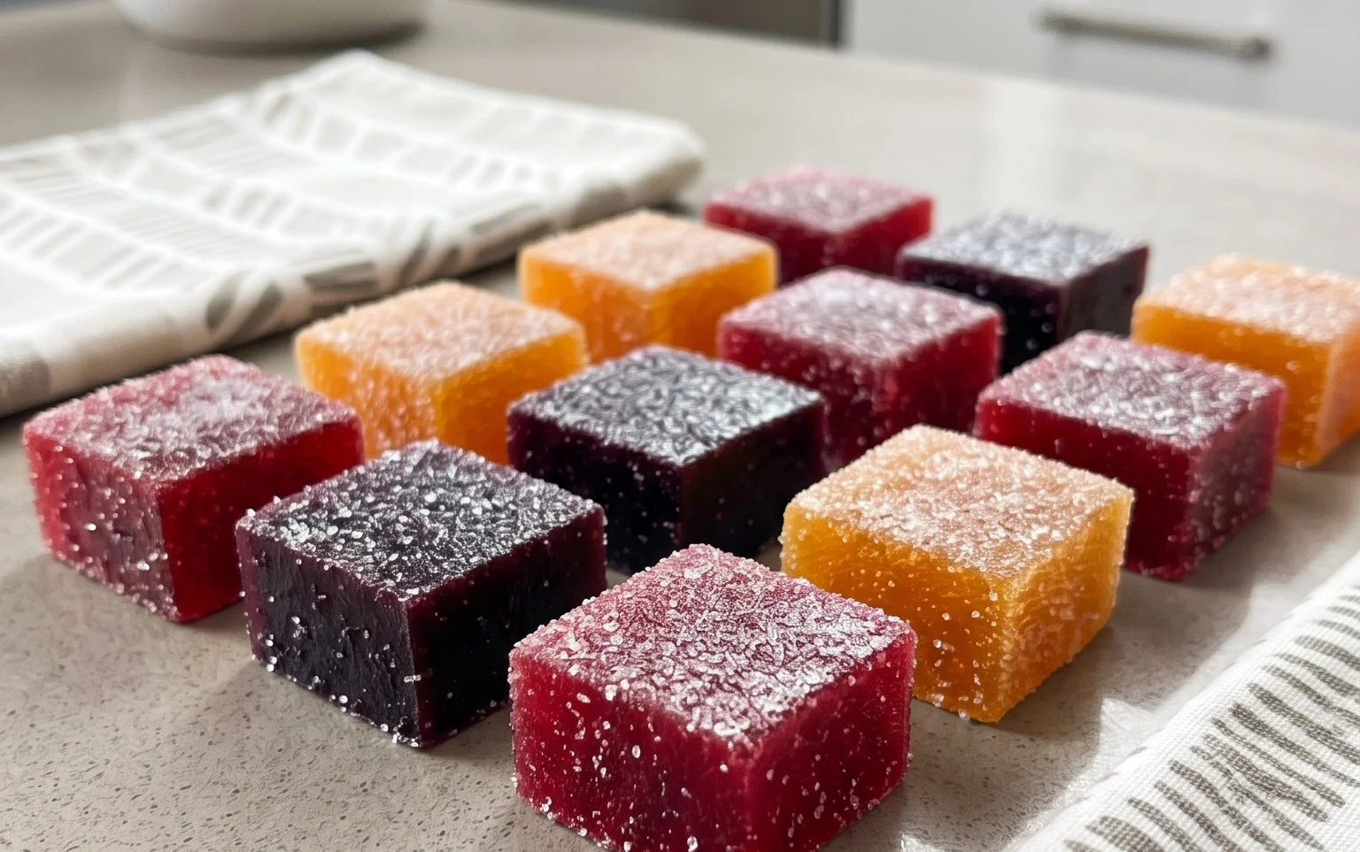 Homemade Pâtes de Fruits (no corn syrup)