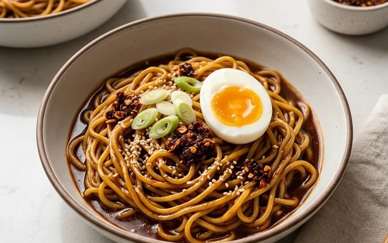 Easy Saucy Ramen Noodles