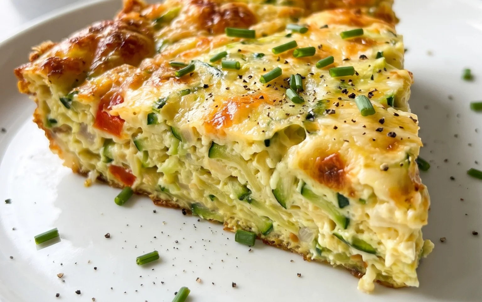 Crustless Zucchini Quiche Recipe