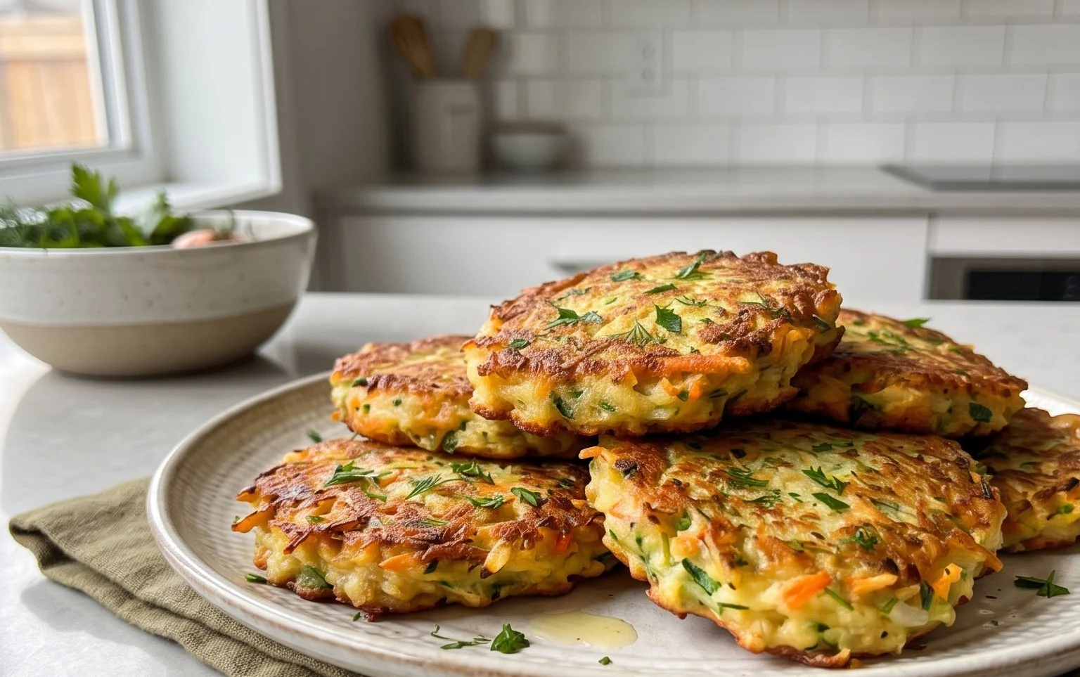 Vegetable Potato Fritters