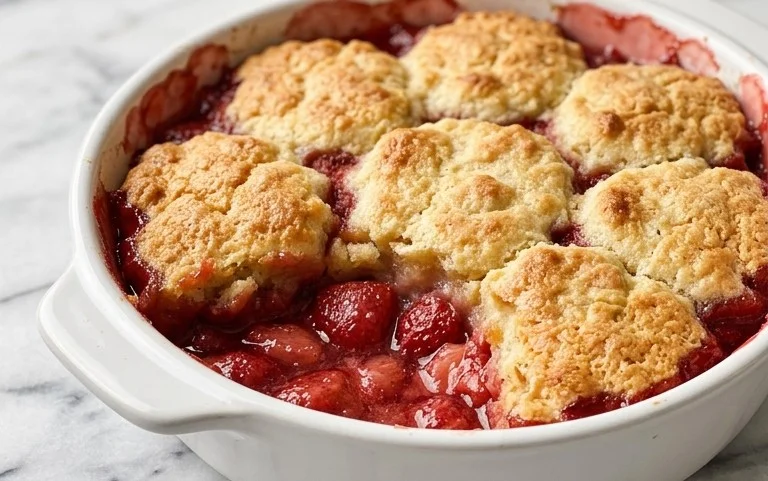 Strawberry Cobbler