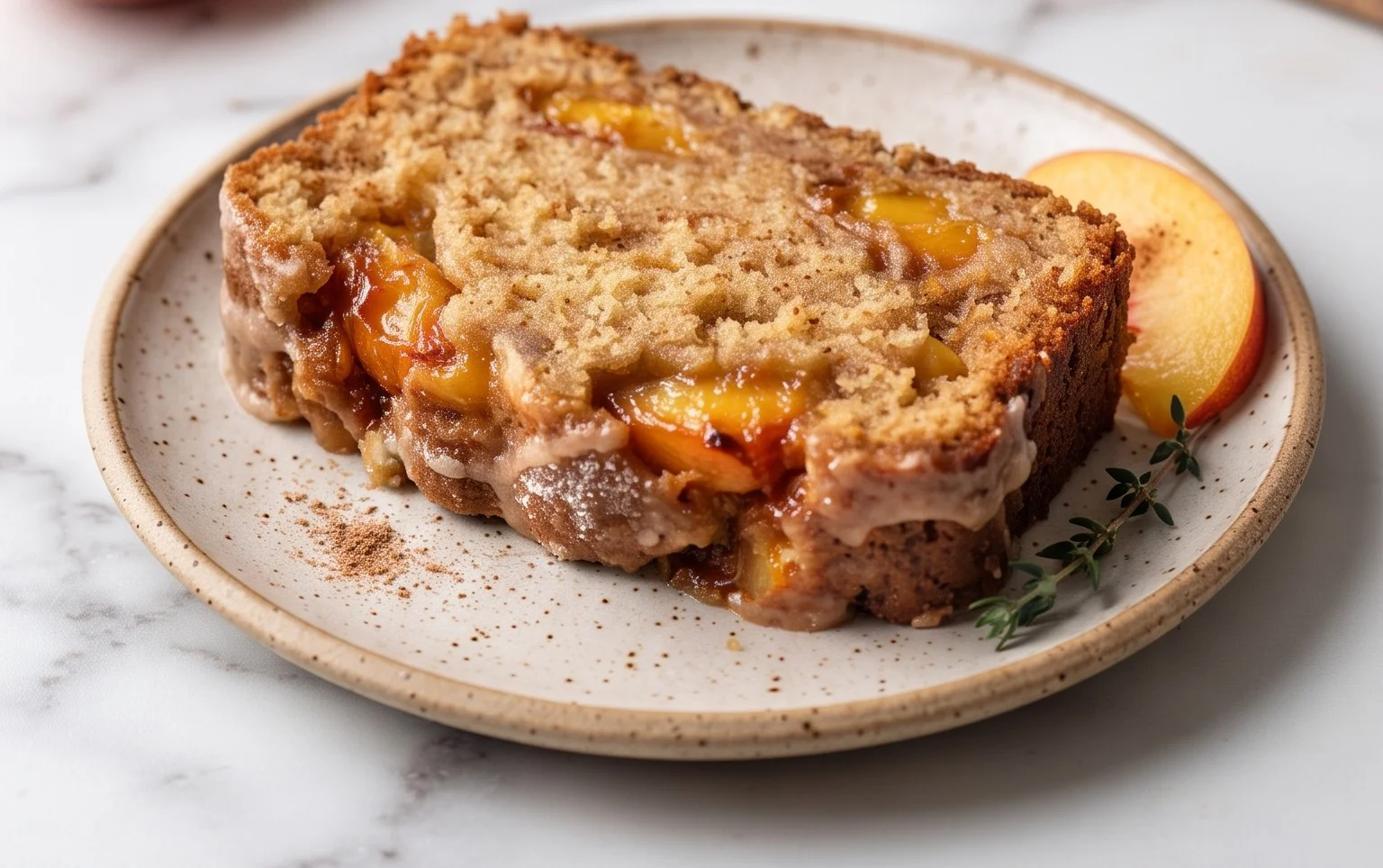 Spiced Peach Bread
