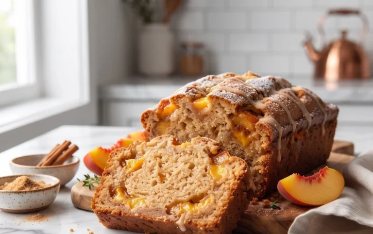 Spiced Peach Bread
