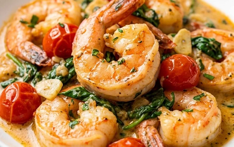 Tuscan Shrimp (One-Pan, 30-Minute Dinner)