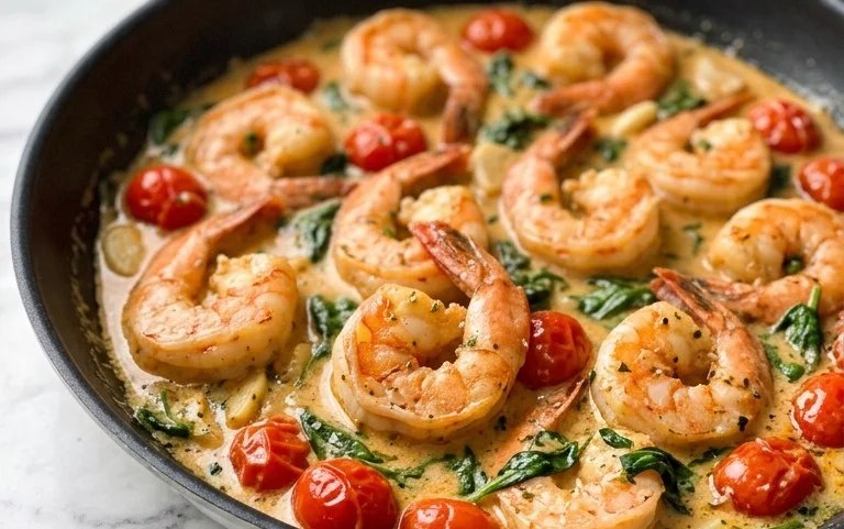 Tuscan Shrimp (One-Pan, 30-Minute Dinner)