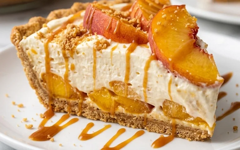 Peaches and Cream Pie