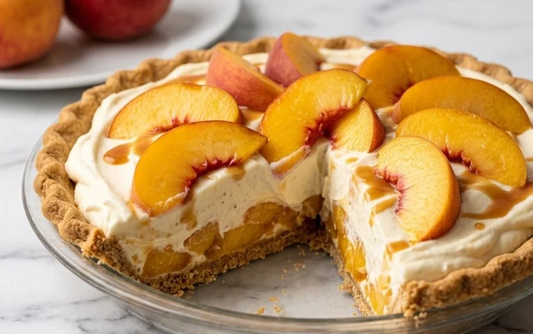 Peaches and Cream Pie