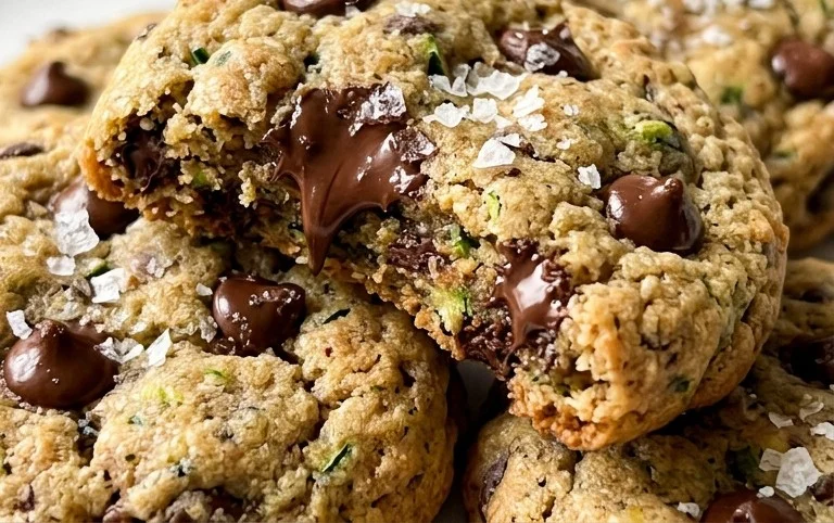 Zucchini Chocolate Chip Cookies