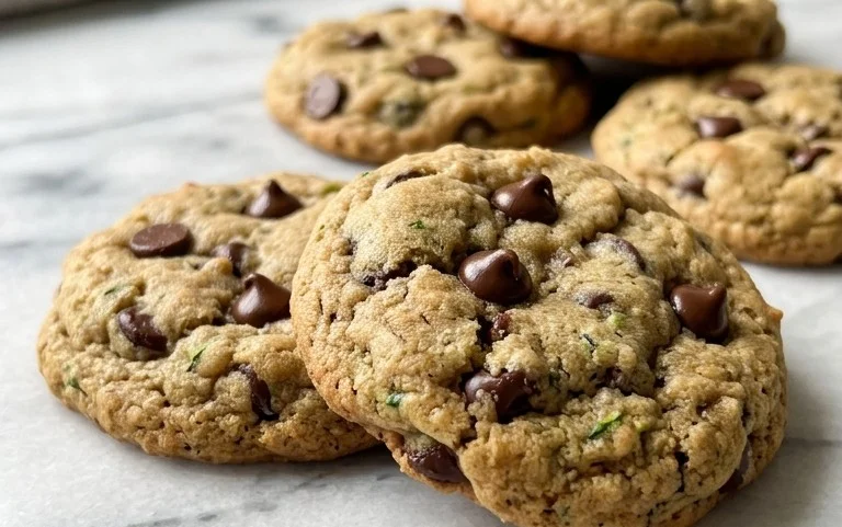 Zucchini Chocolate Chip Cookies