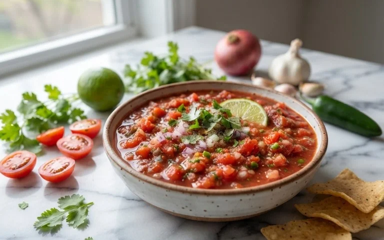 Blender Salsa (Restaurant Style Salsa)