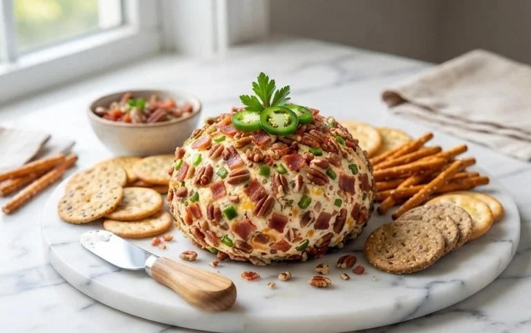 Jalapeno Popper Cheese Ball