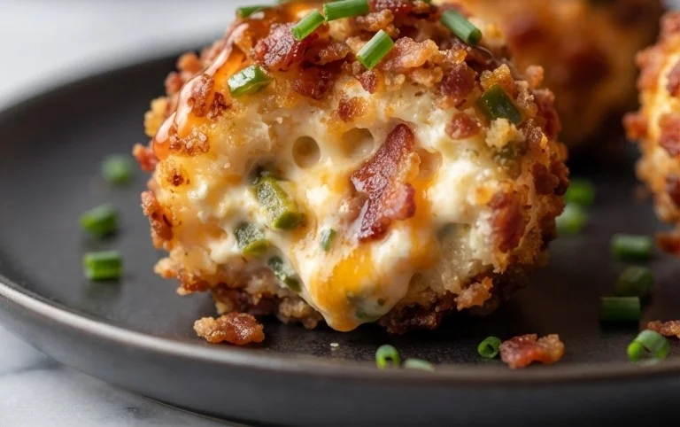 Beef Bacon Jalapeño Popper Cheese Balls