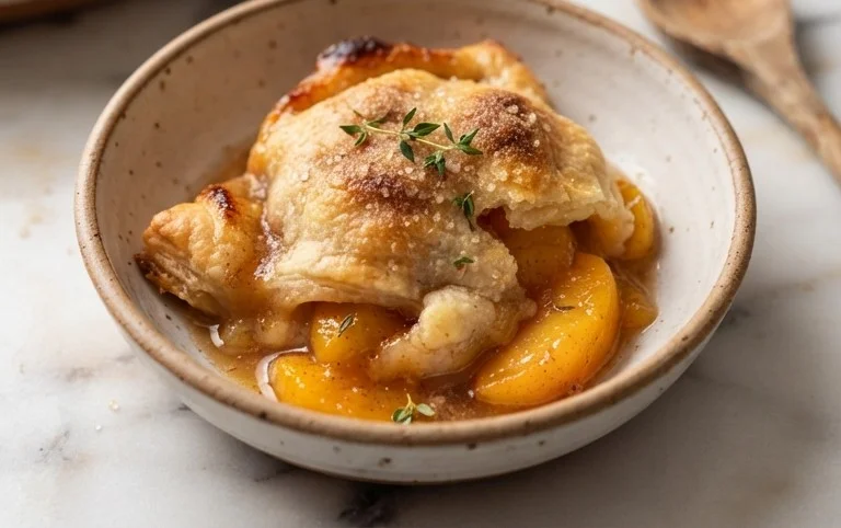 Peach Dumplings