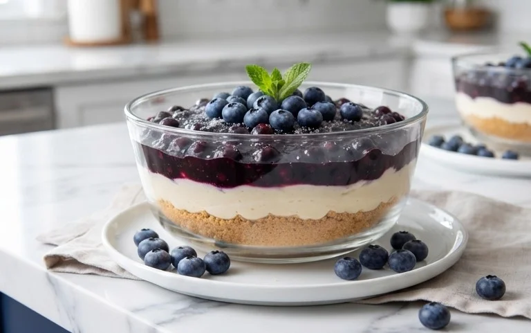 No-Bake Blueberry Yum Yum