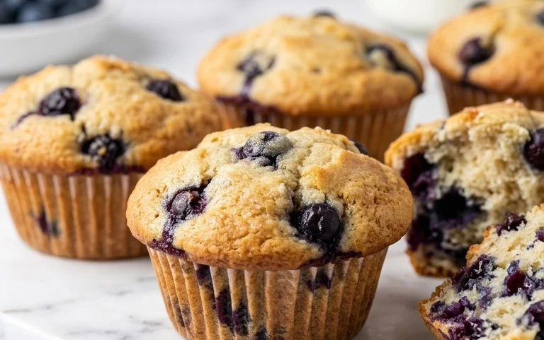 Homemade Blueberry Muffins