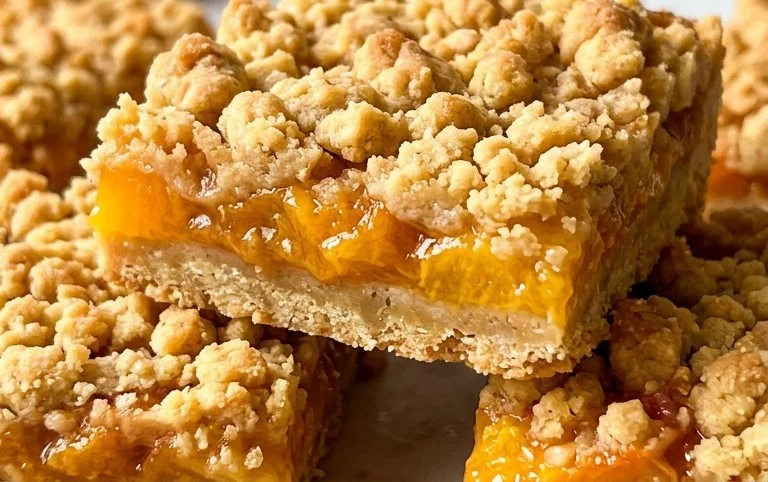 Fresh Peach Crum extractb Bars