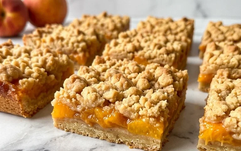 Fresh Peach Crum extractb Bars