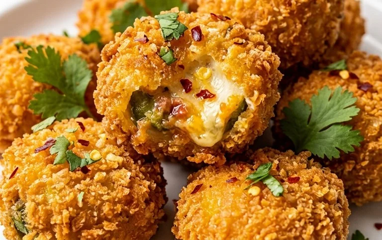 Fried Jalapeno Popper Bites