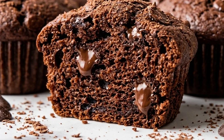 Double Chocolate Muffins