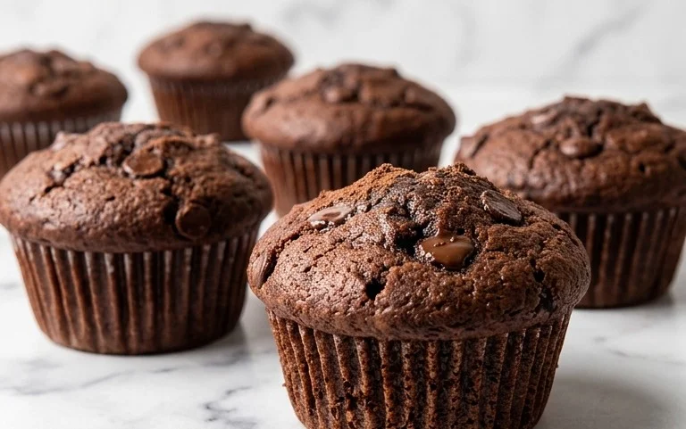 Double Chocolate Muffins