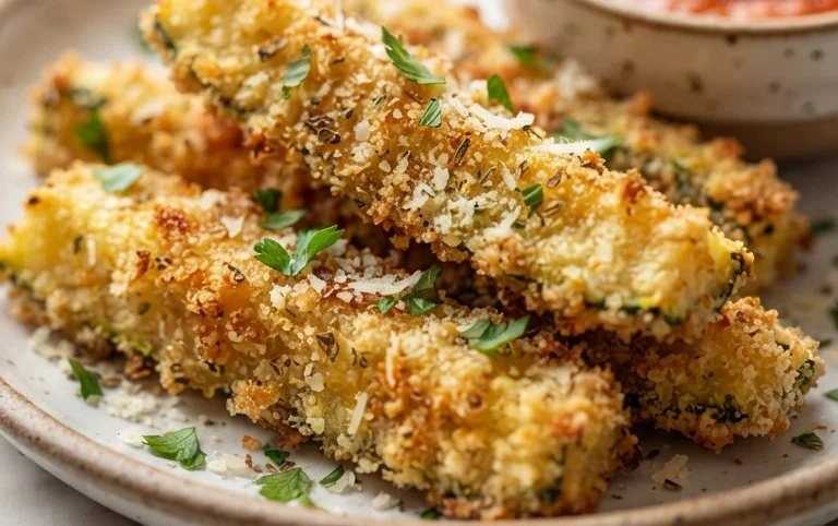 Baked Parmesan Zucchini Fries