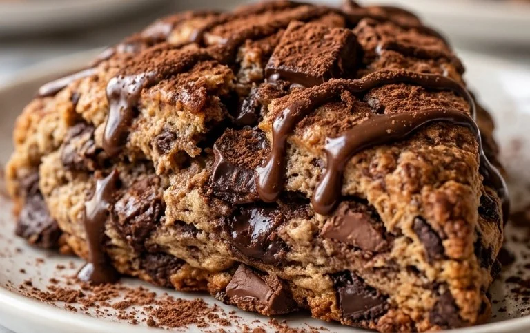 Triple Chocolate Scones