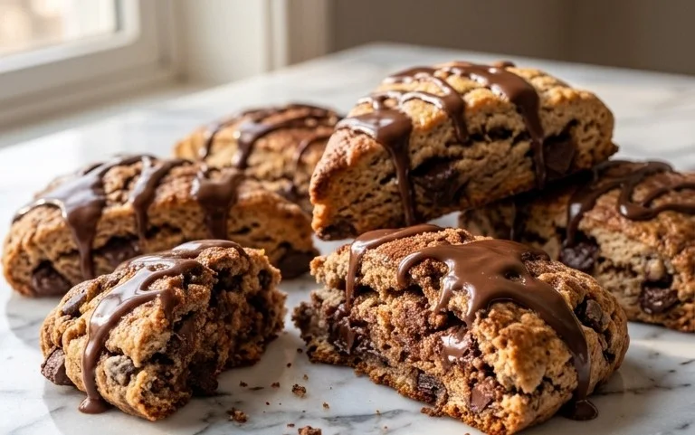 Triple Chocolate Scones
