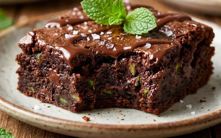 Secretly Healthy Zucchini Brownies