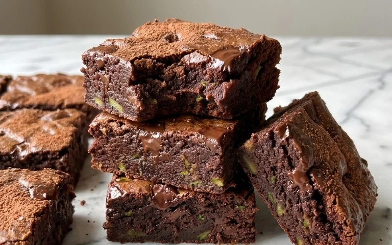 Secretly Healthy Zucchini Brownies