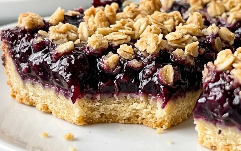 Easy Blueberry Pie Bars