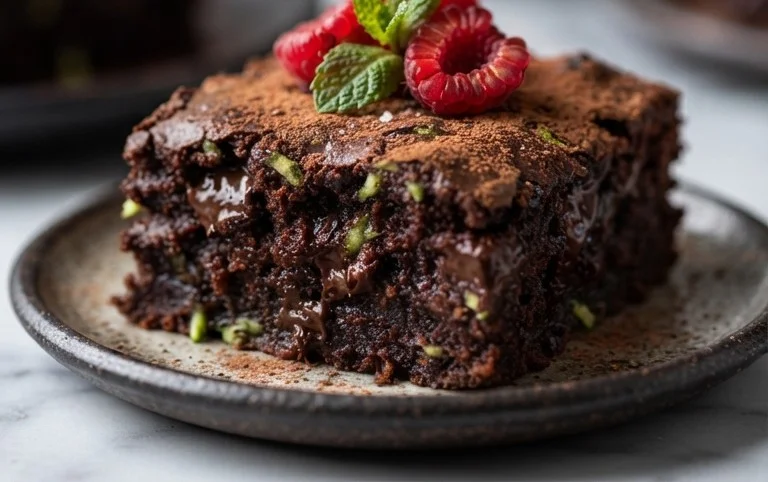 Chocolate Zucchini Brownies Recipe