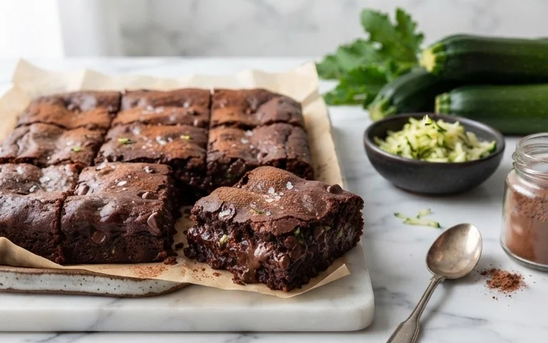 Chocolate Zucchini Brownies Recipe