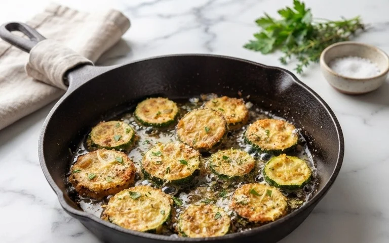 Pan Fried Zucchini