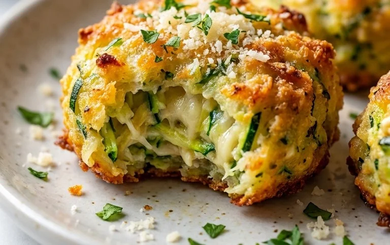 Zucchini Garlic Bites