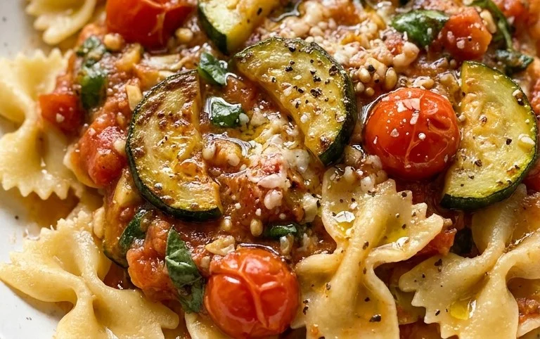 Simple Fresh Zucchini Pasta Sauce